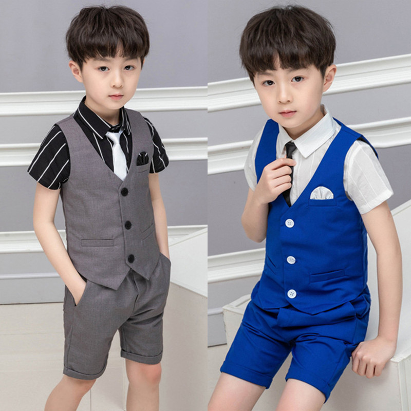 Baby Product Brand - Summer School Kids Fashion Vest Suits