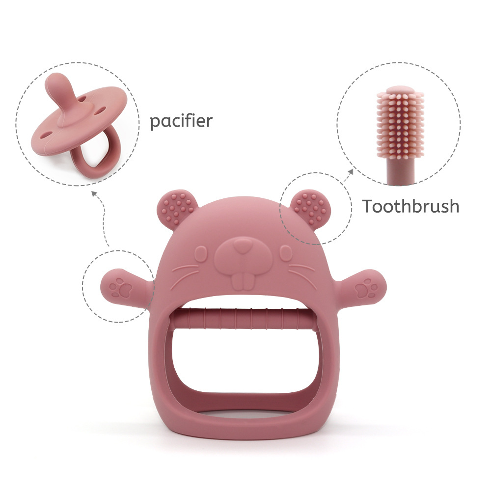 1pc Teether Toys For Baby Brac - Teething Mitten Baby ulasan dan harga