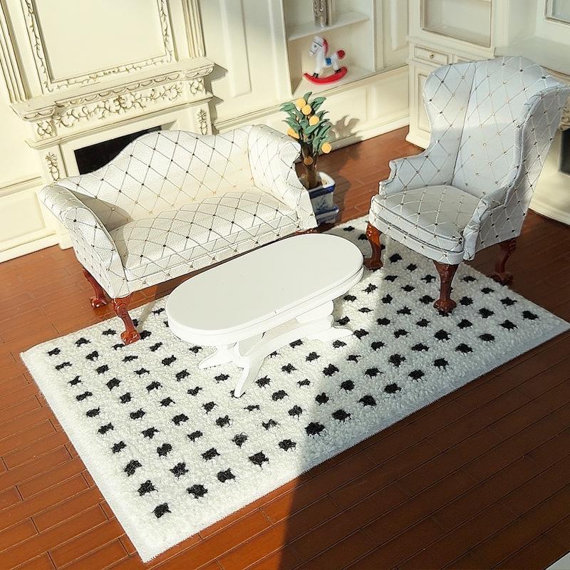 1: 12 Dollhouse Miniature Plus - Play Mat ulasan dan harga