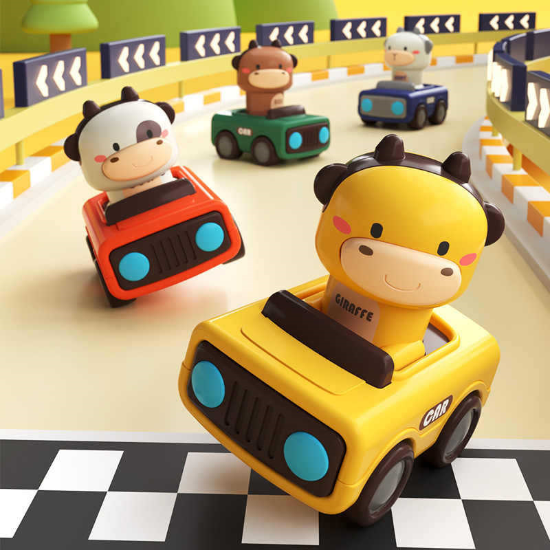 Animal Push and Go Car Toy, Du - Baby Products 2 Years ulasan dan harga