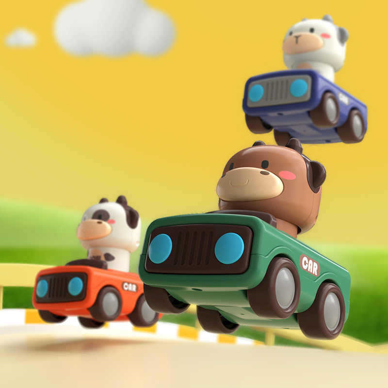 Animal Push and Go Car Toy, Du - Baby Products 2 Years ulasan dan harga