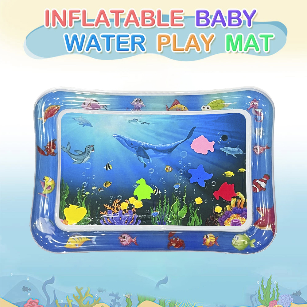 Ocean Animal Pattern Inflatabl - Play Mat ulasan dan harga
