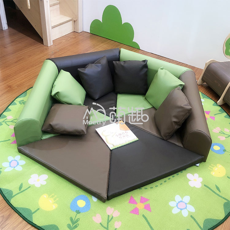 Moetry Natural Color Hexagonal - Play Mat ulasan dan harga