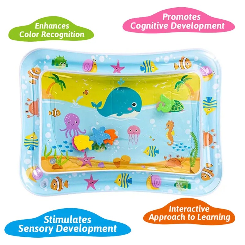 Baby Water Play Mat Inflatable - Play Mat ulasan dan harga