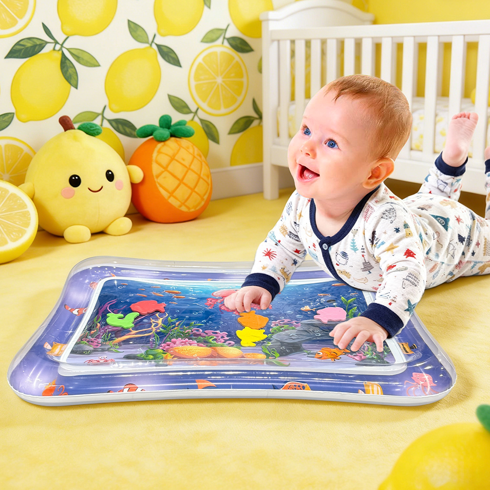 1 Red Octopus Ocean Theme Infl - Play Mat ulasan dan harga