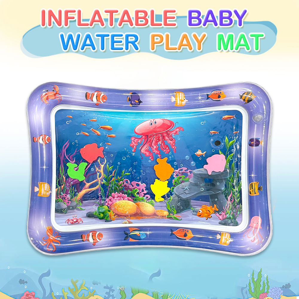 1 Red Octopus Ocean Theme Infl - Play Mat ulasan dan harga