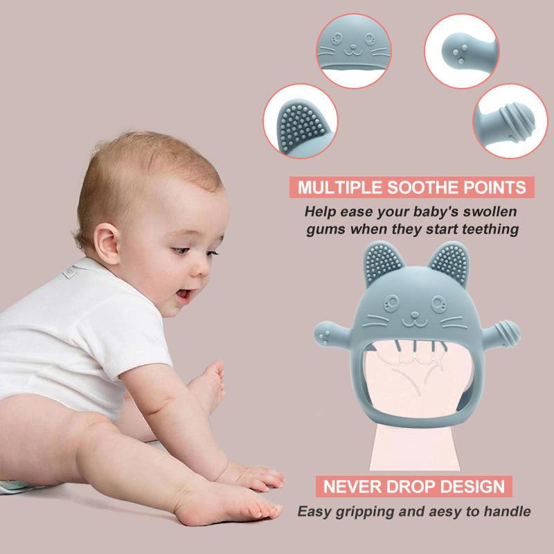 Baby Teething Mittens - Food-G - Teething Mitten Baby ulasan dan harga