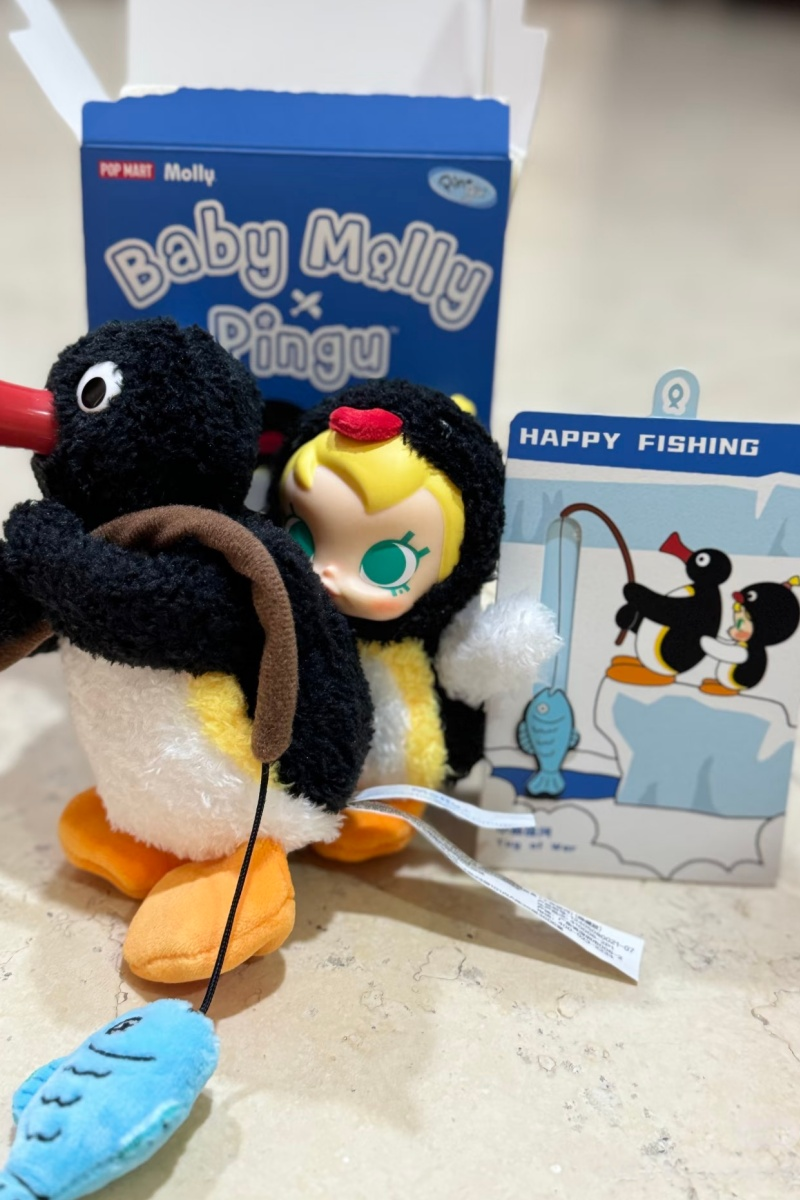 POP MART Baby Molly X Pingu Ha - Baby Products 2 Years ulasan dan harga
