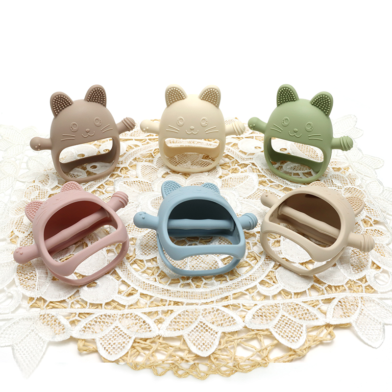Food Grade Baby Silicone Glove - Teething Mitten Baby ulasan dan harga